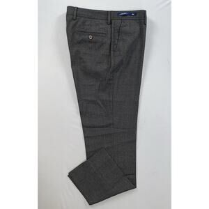 Ballin Liberty Slim Flat Front Washable Poly-Wool Dress Pants. Birdseye, 32X30.5